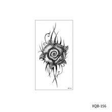 Load image into Gallery viewer, Animal Rose Small Full Arm Totem Tattoo Sticker Skull Colorful Tattoo Sticker Lotus Men Creative Women Totem Tattoo Stickers