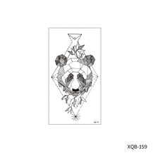 Load image into Gallery viewer, Animal Rose Small Full Arm Totem Tattoo Sticker Skull Colorful Tattoo Sticker Lotus Men Creative Women Totem Tattoo Stickers