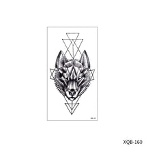 Load image into Gallery viewer, Animal Rose Small Full Arm Totem Tattoo Sticker Skull Colorful Tattoo Sticker Lotus Men Creative Women Totem Tattoo Stickers