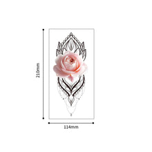 Load image into Gallery viewer, Flower Small Full Arm Totem Tattoo Sticker Animal Skull Colorful Tattoo Sticker Lotus Men Creative Women Totem Tattoo Stickers