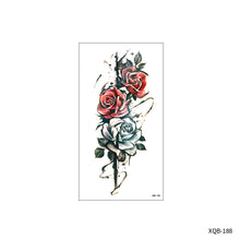 Load image into Gallery viewer, Flower Small Full Arm Totem Tattoo Sticker Animal Skull Colorful Tattoo Sticker Lotus Men Creative Women Totem Tattoo Stickers