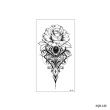 Load image into Gallery viewer, Flower Small Full Arm Totem Tattoo Sticker Animal Skull Colorful Tattoo Sticker Lotus Men Creative Women Totem Tattoo Stickers