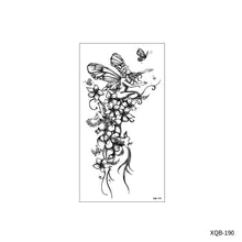 Load image into Gallery viewer, Flower Small Full Arm Totem Tattoo Sticker Animal Skull Colorful Tattoo Sticker Lotus Men Creative Women Totem Tattoo Stickers