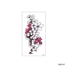 Load image into Gallery viewer, Flower Small Full Arm Totem Tattoo Sticker Animal Skull Colorful Tattoo Sticker Lotus Men Creative Women Totem Tattoo Stickers
