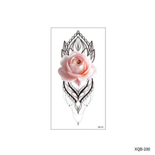 Load image into Gallery viewer, Flower Small Full Arm Totem Tattoo Sticker Animal Skull Colorful Tattoo Sticker Lotus Men Creative Women Totem Tattoo Stickers