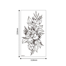 Load image into Gallery viewer, Flower Small Full Arm Totem Tattoo Sticker Animal Skull Colorful Tattoo Sticker Lotus Men Creative Women Totem Tattoo Stickers