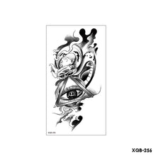 Load image into Gallery viewer, Flower Small Full Arm Totem Tattoo Sticker Animal Skull Colorful Tattoo Sticker Lotus Men Creative Women Totem Tattoo Stickers