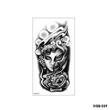 Load image into Gallery viewer, Flower Small Full Arm Totem Tattoo Sticker Animal Skull Colorful Tattoo Sticker Lotus Men Creative Women Totem Tattoo Stickers