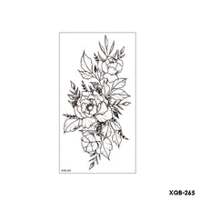Load image into Gallery viewer, Flower Small Full Arm Totem Tattoo Sticker Animal Skull Colorful Tattoo Sticker Lotus Men Creative Women Totem Tattoo Stickers
