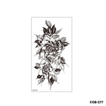 Load image into Gallery viewer, Flower Small Full Arm Totem Tattoo Sticker Animal Skull Colorful Tattoo Sticker Lotus Men Creative Women Totem Tattoo Stickers