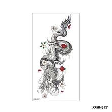 Load image into Gallery viewer, Creative Small Full Arm Totem Tattoo Sticker Fashion Lily Flowers Body Tattoo Sticker Animal Men Women Totem Tattoo Stickers