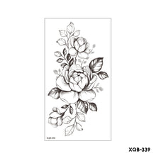 Load image into Gallery viewer, Creative Small Full Arm Totem Tattoo Sticker Fashion Lily Flowers Body Tattoo Sticker Animal Men Women Totem Tattoo Stickers