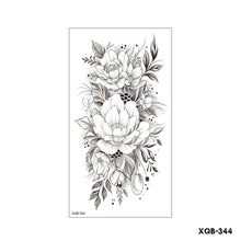 Load image into Gallery viewer, Creative Small Full Arm Totem Tattoo Sticker Fashion Lily Flowers Body Tattoo Sticker Animal Men Women Totem Tattoo Stickers