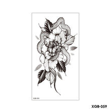 Load image into Gallery viewer, Creative Small Full Arm Totem Tattoo Sticker Fashion Lily Flowers Body Tattoo Sticker Animal Men Women Totem Tattoo Stickers