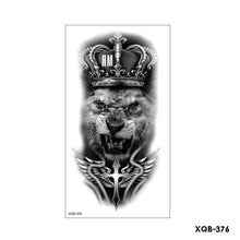 Load image into Gallery viewer, Creative Small Full Arm Totem Tattoo Sticker Fashion Lily Flowers Body Tattoo Sticker Mermaid Men Women Totem Tattoo Stickers