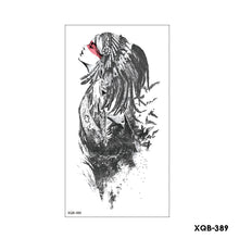 Load image into Gallery viewer, Creative Small Full Arm Totem Tattoo Sticker Fashion Lily Flowers Body Tattoo Sticker Mermaid Men Women Totem Tattoo Stickers