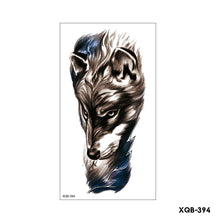 Load image into Gallery viewer, Creative Small Full Arm Totem Tattoo Sticker Fashion Lily Flowers Body Tattoo Sticker Mermaid Men Women Totem Tattoo Stickers