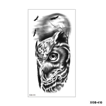 Load image into Gallery viewer, Creative Flower Half Arm Cool Tattoo Stickers Waterproof Fashion Lion Animal Tiger Men Women Female Snake Tattoo Stickers