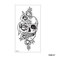 Load image into Gallery viewer, Creative Flower Half Arm Cool Tattoo Stickers Waterproof Fashion Lion Animal Tiger Men Women Female Snake Tattoo Stickers