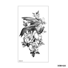 Load image into Gallery viewer, Creative Flower Half Arm Cool Tattoo Stickers Waterproof Fashion Lion Animal Tiger Men Women Female Snake Tattoo Stickers