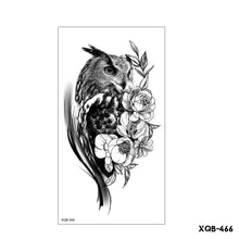 Load image into Gallery viewer, Creative Flower Half Arm Cool Tattoo Stickers Waterproof Fashion Lion Animal Tiger Men Women Female Snake Tattoo Stickers