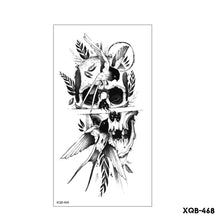 Load image into Gallery viewer, Creative Flower Half Arm Cool Tattoo Stickers Waterproof Fashion Lion Animal Tiger Men Women Female Snake Tattoo Stickers