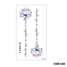 Load image into Gallery viewer, Creative Flower Half Arm Tattoo Stickers Waterproof Fashion Lion Animal Tiger Men Women Tattoo Sticker Snake Tattoo Stickers