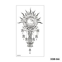 Load image into Gallery viewer, Flower Arm Tattoo Stickers Half Arm Waterproof Fashion Animal Tiger Men Women Tattoo Sticker Snake Creative Tattoo Stickers