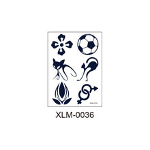 Load image into Gallery viewer, Gardenia Blue Show Juice Tattoo Stickers Men and Women Waterproof Lasting Waterproof Simulation Planting Tattoo Stickers