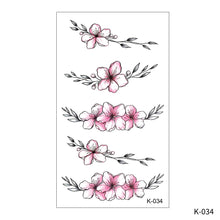 Load image into Gallery viewer, Creative Small Fresh Tattoo Stickers Black and White Animal Disposable Tattoo Stickers Dreamcatcher Arm Body Moon Tattoo Stickers