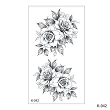 Load image into Gallery viewer, Creative Small Fresh Tattoo Stickers Black and White Animal Disposable Tattoo Stickers Dreamcatcher Arm Body Moon Tattoo Stickers