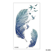 Load image into Gallery viewer, Creative Small Fresh Tattoo Stickers Black and White Animal Disposable Tattoo Stickers Dreamcatcher Arm Body Moon Tattoo Stickers