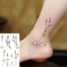 Load image into Gallery viewer, Creative Small Fresh Tattoo Stickers Black and White Color Disposable Tattoo Stickers Arm Body Butterfly Moon Tattoo Stickers