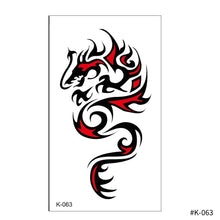 Load image into Gallery viewer, Creative Small Fresh Tattoo Stickers Black and White Color Disposable Tattoo Stickers Arm Body Butterfly Moon Tattoo Stickers