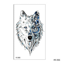 Load image into Gallery viewer, Creative Small Fresh Tattoo Stickers Black and White Color Disposable Tattoo Stickers Arm Body Butterfly Moon Tattoo Stickers