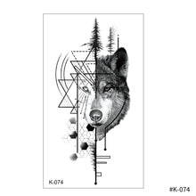 Load image into Gallery viewer, Creative Small Fresh Tattoo Stickers Black and White Color Disposable Tattoo Stickers Arm Body Butterfly Moon Tattoo Stickers