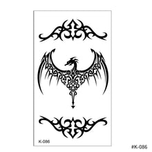 Load image into Gallery viewer, Creative Small Fresh Tattoo Stickers Black and White Color Disposable Tattoo Stickers Arm Body Butterfly Moon Tattoo Stickers