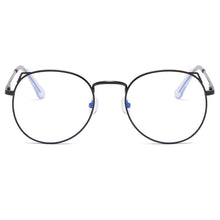 Load image into Gallery viewer, Cute Anti Blue Light Glasses Metal Glasses Frame Flat Glasses Fashion Comfortable Transparent Glasses For Women