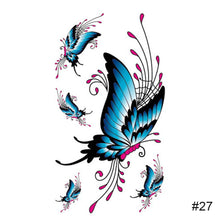 Load image into Gallery viewer, Temporary Colorful Small Fresh Tattoo Stickers Fashion Waterproof Long-lasting Tattoo Stickers Arm Leg Chest Body Art Tattoo