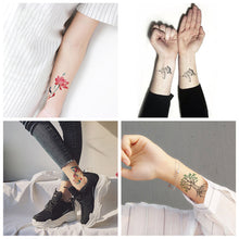 Load image into Gallery viewer, Temporary Colorful Small Fresh Tattoo Stickers Fashion Waterproof Long-lasting Tattoo Stickers Body Art Tattoo For Women Men