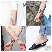 Load image into Gallery viewer, Temporary Colorful Small Fresh Tattoo Stickers Fashion Waterproof Long-lasting Tattoo Stickers Body Art Tattoo For Women Men