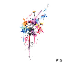 Load image into Gallery viewer, Temporary Colorful Small Fresh Tattoo Stickers Fashion Waterproof Long-lasting Tattoo Stickers Body Art Tattoo For Women Men