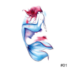 Load image into Gallery viewer, Temporary Colorful Small Fresh Tattoo Stickers Waterproof Long-lasting Tattoo Stickers Fashion Body Art Tattoo Stickers