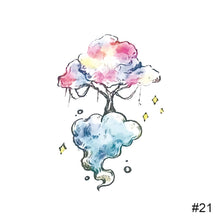 Load image into Gallery viewer, Temporary Colorful Small Fresh Tattoo Stickers Waterproof Long-lasting Tattoo Stickers Fashion Body Art Tattoo Stickers