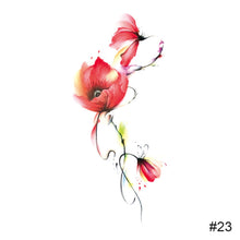Load image into Gallery viewer, Temporary Colorful Small Fresh Tattoo Stickers Waterproof Long-lasting Tattoo Stickers Fashion Body Art Tattoo Stickers