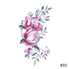 Load image into Gallery viewer, Temporary Colorful Small Fresh Tattoo Stickers Waterproof Long-lasting Tattoo Stickers Fashion Body Art Tattoo Stickers