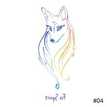 Load image into Gallery viewer, Colorful Small Fresh Tattoo Stickers Waterproof Long-lasting Tattoo Stickers Temporary Arm Leg Chest Body Art Tattoo Stickers