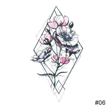 Load image into Gallery viewer, Colorful Small Fresh Tattoo Stickers Waterproof Long-lasting Tattoo Stickers Temporary Arm Leg Chest Body Art Tattoo Stickers