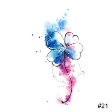 Load image into Gallery viewer, Colorful Small Fresh Tattoo Stickers Waterproof Long-lasting Tattoo Stickers Temporary Arm Leg Chest Body Art Tattoo Stickers