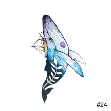 Load image into Gallery viewer, Colorful Small Fresh Tattoo Stickers Waterproof Long-lasting Tattoo Stickers Temporary Arm Leg Chest Body Art Tattoo Stickers